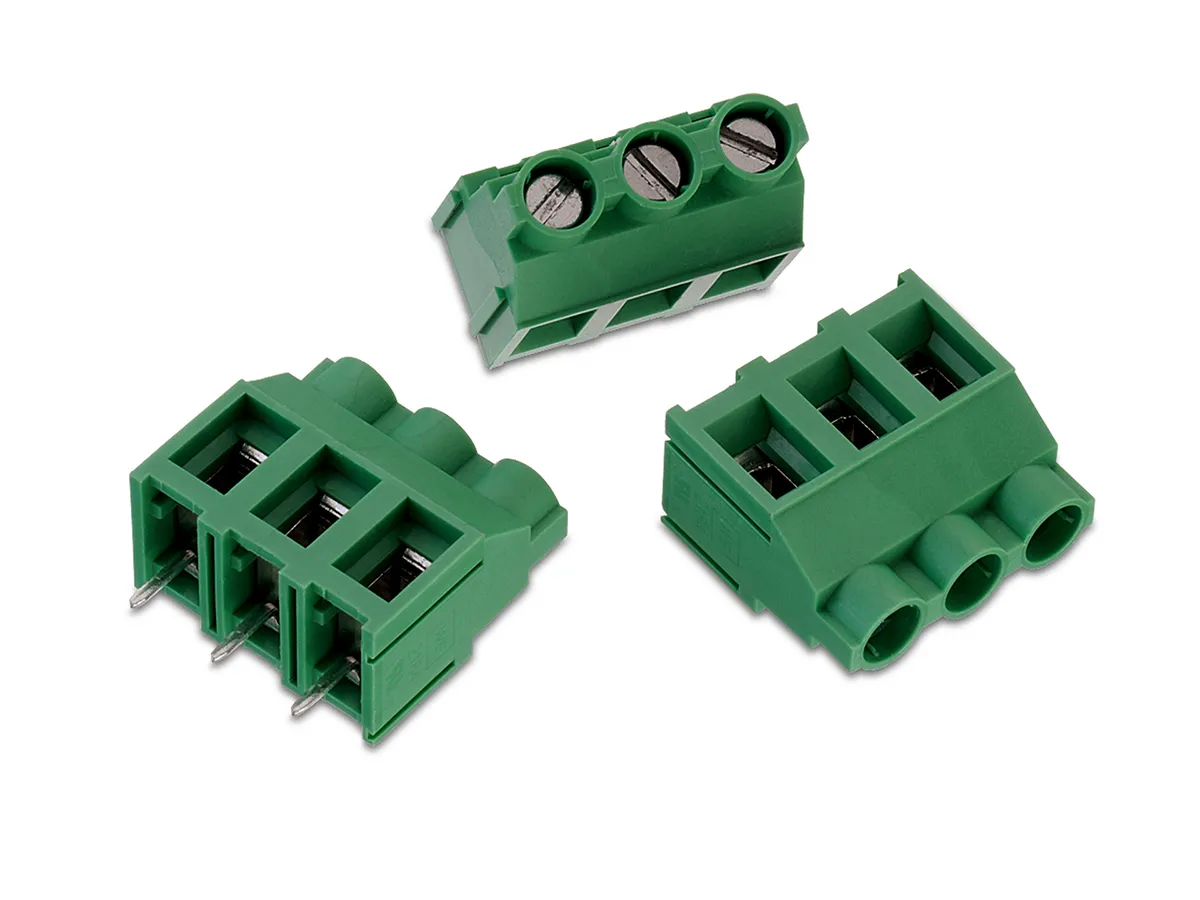 Würth Elektronik 2184 Printklemme Horizontal für Durchsteckmontage 3-polig / 1-reihig, Raster 7.62mm