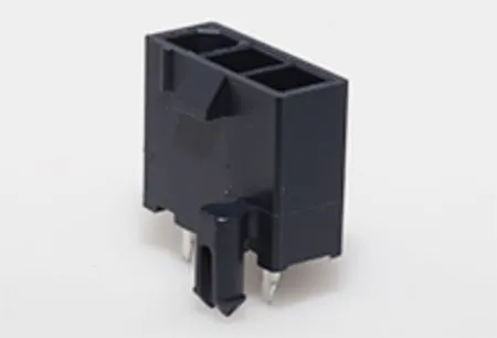 Molex Mini-Fit Jr. Leiterplatten-Stiftleiste Vertikal, 3-polig / 1-reihig, Raster 4.2mm, Ummantelt