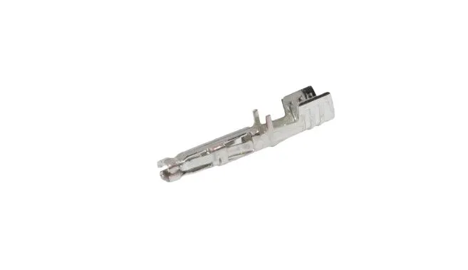 Molex 76823 Crimp-Anschlussklemme für Netzverbindungsgeräte, Buchse, Matt verzinnt, Crimp oder Quetschanschluss