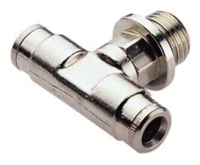 Norgren 8-mm-Steckanschluss x 8-mm-Steckanschluss, Gewinde-zu-Rohr, 18 bar