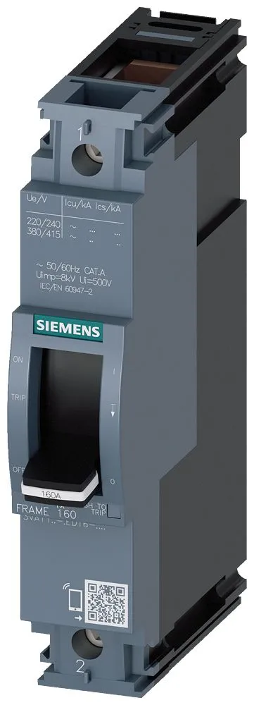 Siemens 3VA1 Leitungsschutzschalter, Pol 1 25A SENTRON DIN-Schienen-Montage