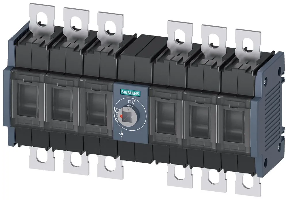 Siemens 3KD Trennschalter 6P-polig 100A IP00, IP20 10,8W SENTRON Schließer
