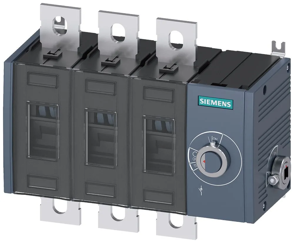 Siemens 3KD Trennschalter 3-polig 315A SMD IP00, IP20 12W SENTRON Schließer
