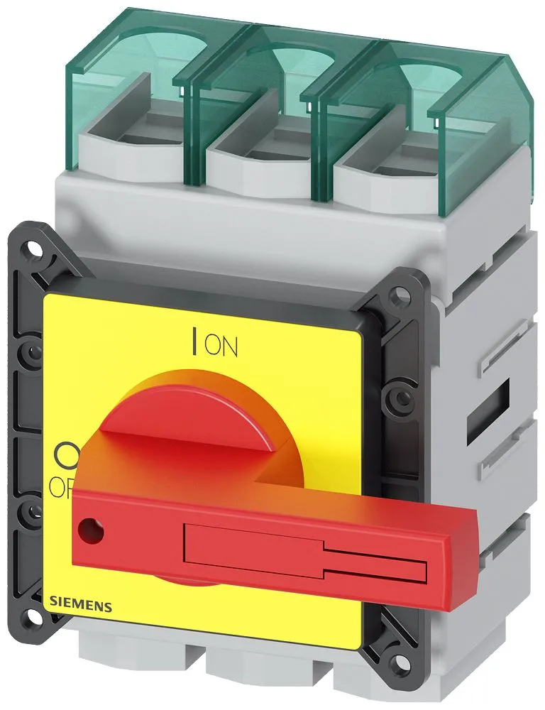 Siemens 3LD Trennschalter 3-polig, 250A, 250A, 1 x Schließer, SENTRON Geschlossen, RK5 Sicherungsgröße