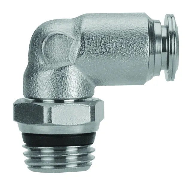 RS PRO Winkelgewindeadapter, Gewinde-zu-Rohr, M5 Stecker, 17 bar