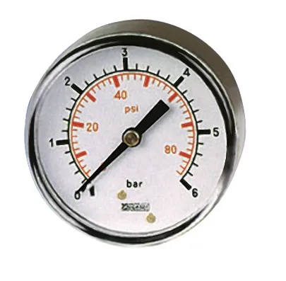 RS PRO Druckmessgerät Prozessanschluss hinten Analog 0psi → 160psi, Ø 50mm BSP 1/8Zoll