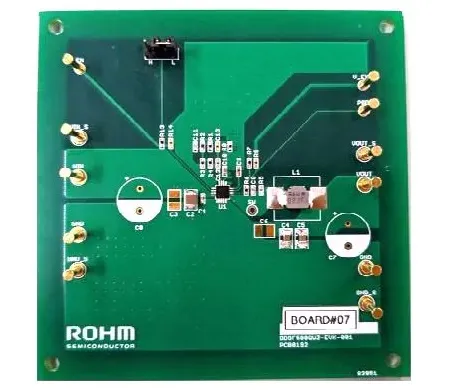 ROHM Evaluierungsplatine, Evaluation Board of BD9F500QUZ Abwärtswandler