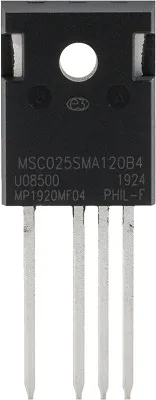 Microchip N-Kanal, THT MOSFET 1200 V / 26 A, 4-Pin TO-247-4