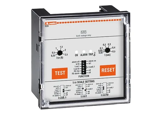 Lovato Erdschlussrelais 50 Hz, 60 Hz, 0.025 → 25A 2 Ausgang