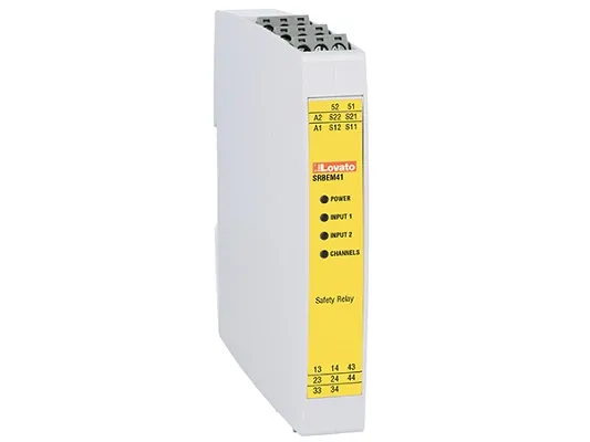 Lovato Sicherheitsrelais, 24V ac/dc, 2-Kanal, 5 Sicherheitskontakte Erweiterungsmodul, Automatisch