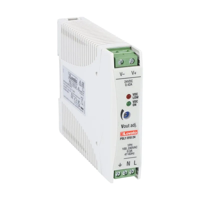 Lovato PSL DIN-Schienen Netzteil DIN-Schienen Netzteil 24V dc / 420mA 10W 100 → 240V ac