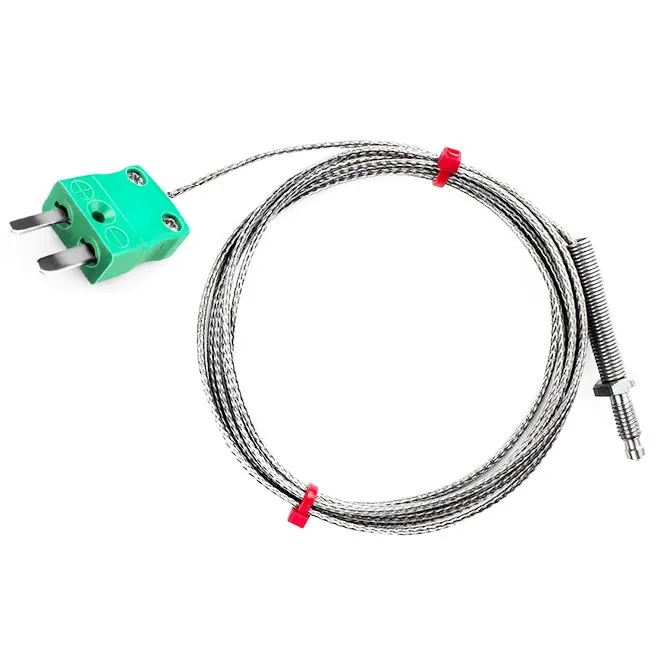 RS PRO Edelstahl Düsen-Thermoelement Typ K, Ø M6 x 1mm x 2m → +350°C