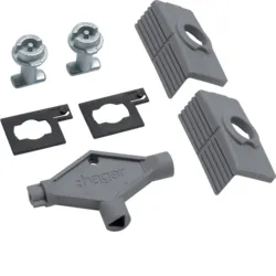 Hager Doppelverriegelung Edelstahl B. 3mm L. 3mm