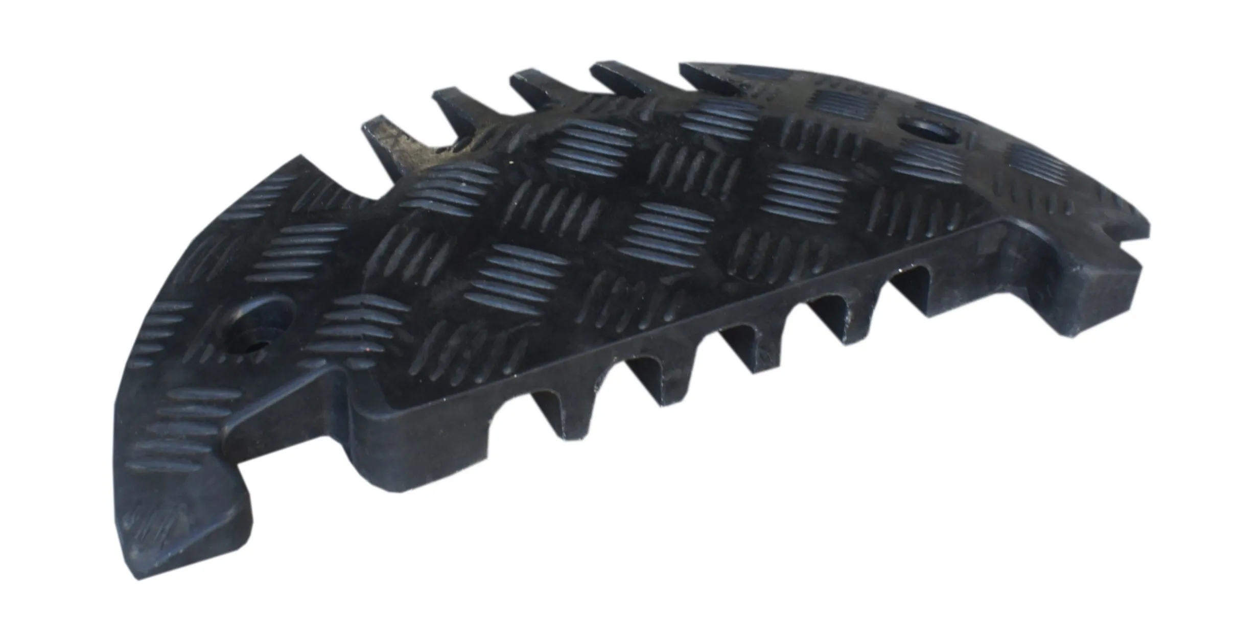 RS PRO Kabelabdeckung, Kabelbrücke, Innen-Ø 34mm 34 x 34mm, 500 mm x 200mm Gummi, Schwarz 5-kanalig