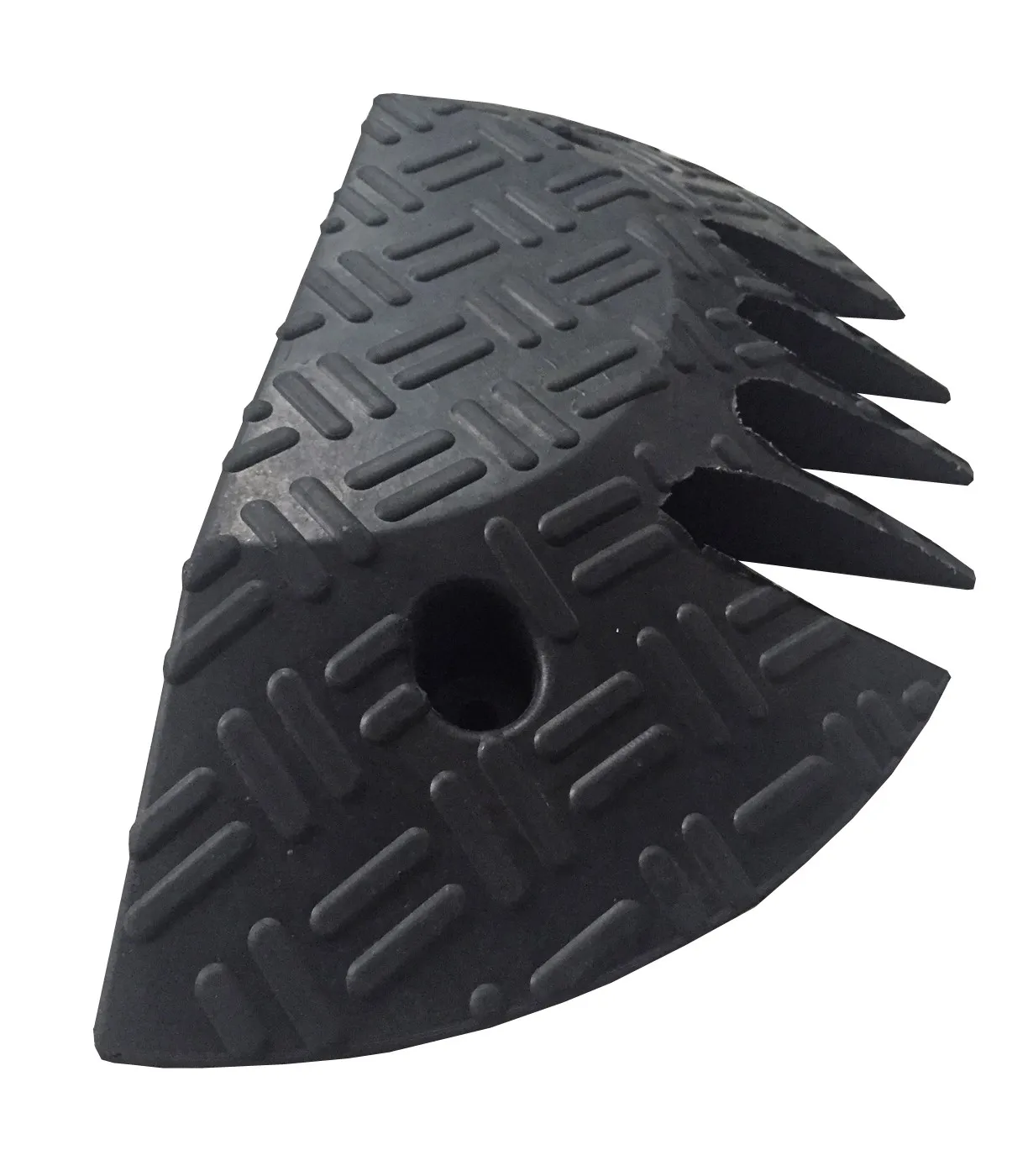 RS PRO Kabelabdeckung, Kabelbrücke, Innen-Ø 35mm 4 x 35mm, 250 mm x 500mm Gummi, Schwarz 4-kanalig