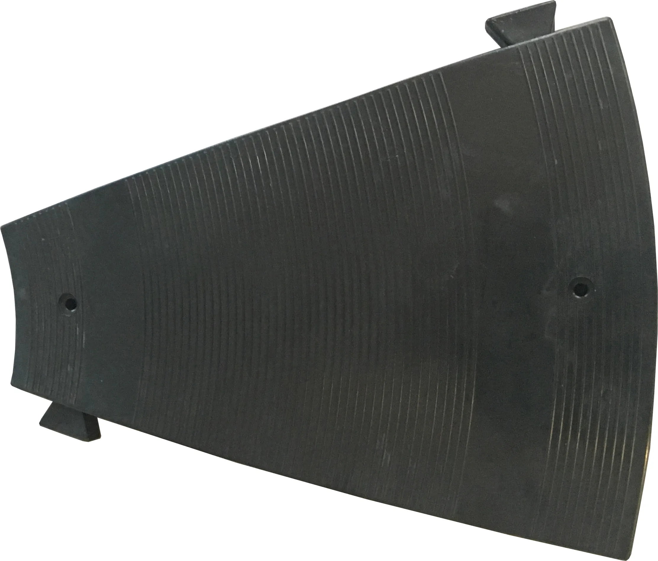 RS PRO Kabelabdeckung, Kabelbrücke, Innen-Ø 2 x 20mm 2 x 20mm, 395 mm PVC, Schwarz 7-kanalig