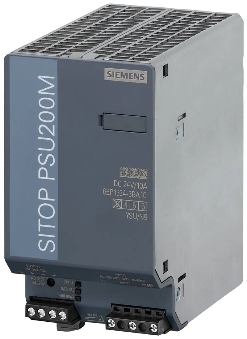 Siemens 6AG13 DIN-Schienen Netzteil Getaktet 24V dc / 10A 240W 500V ac