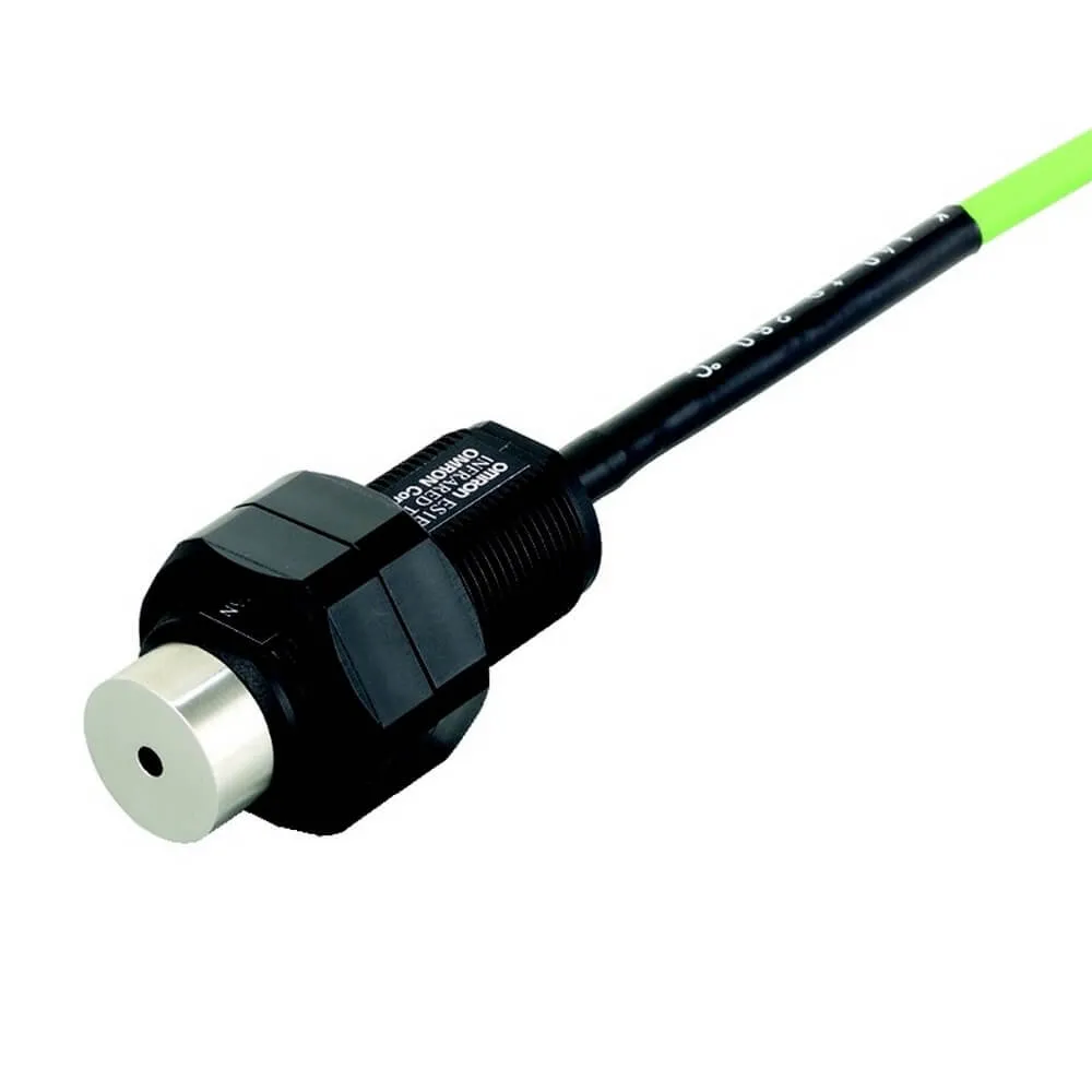 Omron Infrarot-Temperatursensor, Temperaturfühler Ausgang, 0,3 s, 63 %, 12 oder 24 V dc, 3m Kabel bis +70°C