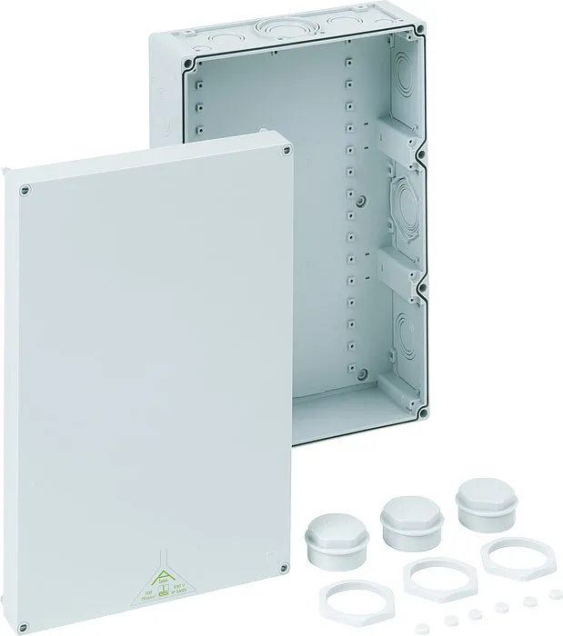 Spelsberg Abox 700 Polystyrol Installationsdose Grau IP54, IP65, BxTxH 450mm x 300mm x 132mm