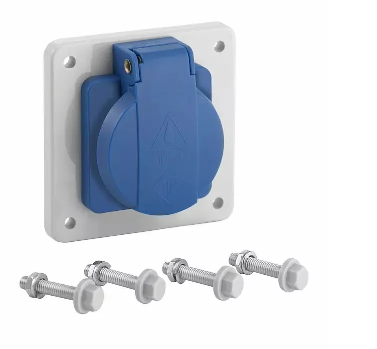 Spelsberg Buchse, 75 x 75 x 29mm, für Kleine Verteilerplatten AK3