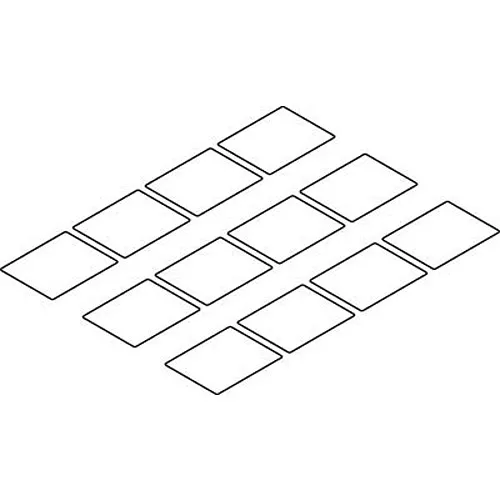 Festo Etiketten für Trennstopfen 8003303 Serie ASLR Typ Beschriftungsetikett