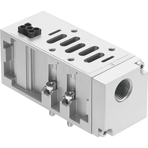 Festo Druckluftversorgungsblock 555786 Serie VABF Typ Versorgungsplatte