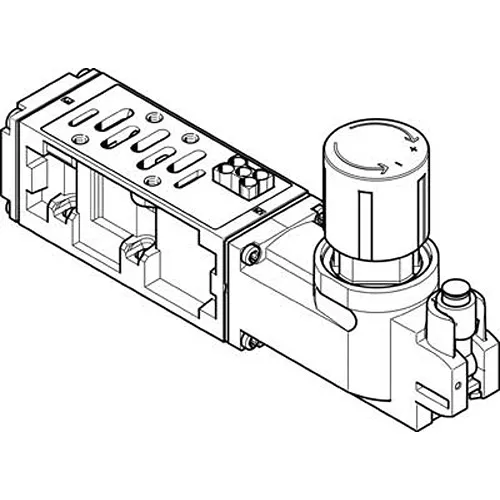 Festo Regler 555784 Serie VABF Typ Reglerplatte