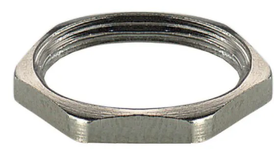 Capri Sicherungsmuttern, PG29 Edelstahl Vernickelt