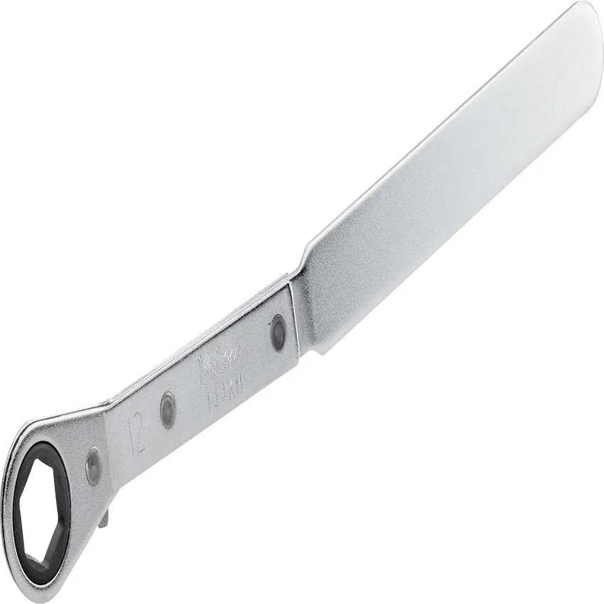 SAM Schraubenschlüssel Ringschlüssel , Komfortabler Griff Griff, Backenweite 12mm