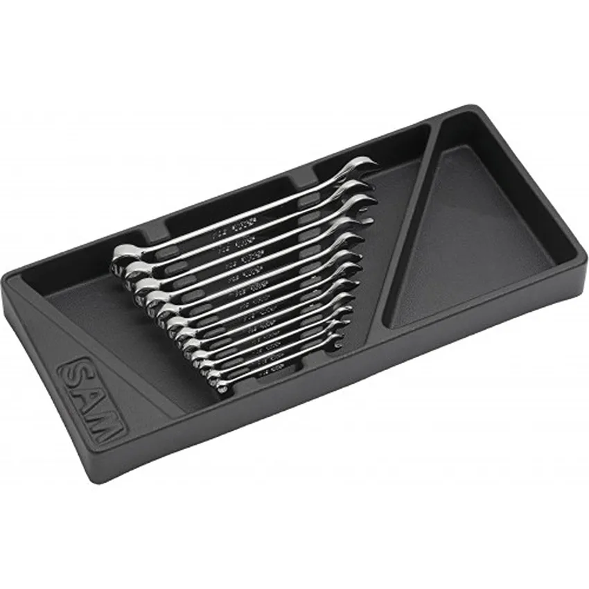 SAM 50A Maulschlüsselsatz CrV-Stahl, 12-teilig 6 → 17 mm
