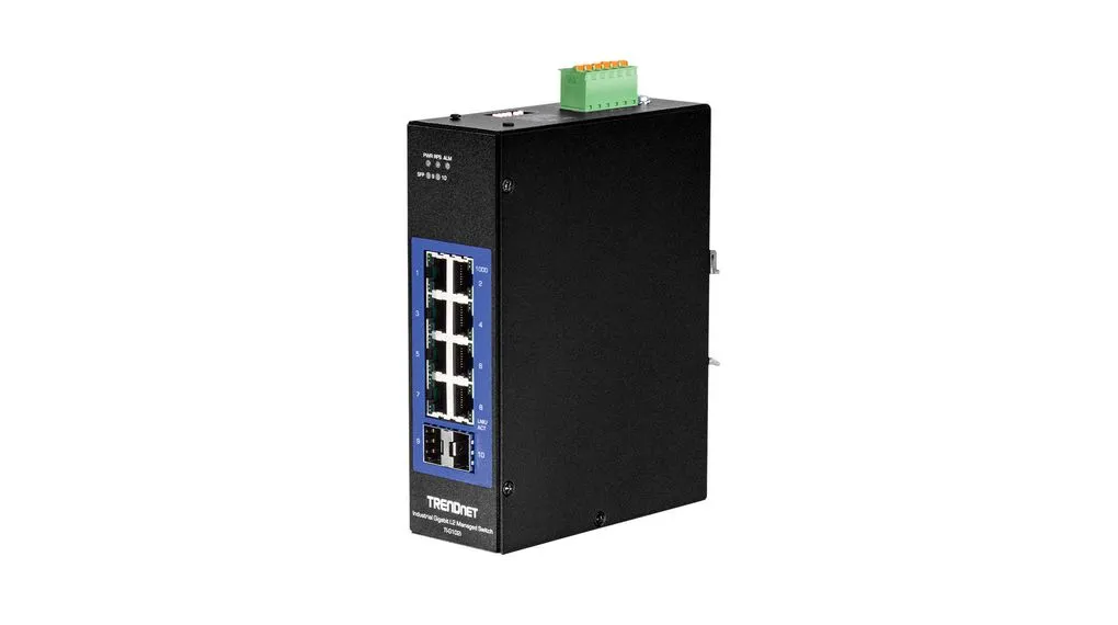 Trendnet TI-G102i Industrial-Ethernet-Switch 10-Port Managed