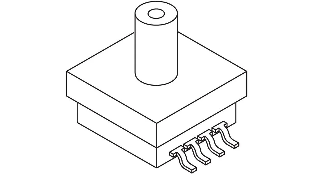 NXP MP3H6115A Absolut Drucksensor 15kPa bis 115kPa, Spannung