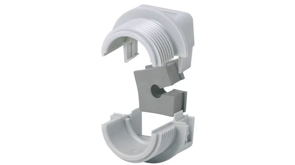 Icotek QVT Kabelverschraubung, M20 Polycarbonat Grau, IP54