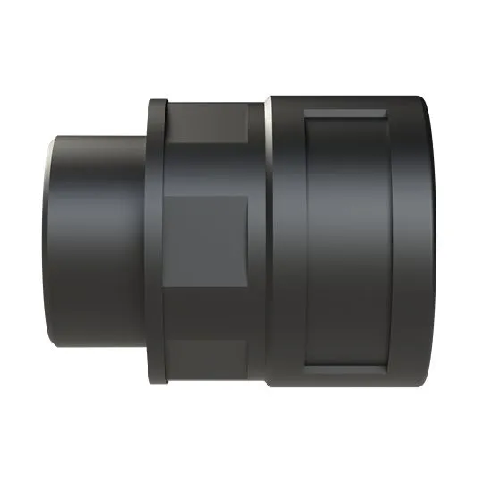 Polyamid 6 Kabelrohr Befestigung Gerade M32 29mm Schwarz