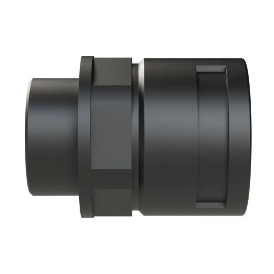 Polyamid 6 Kabelrohr Befestigung Flexible Befestigung M40 36mm Schwarz