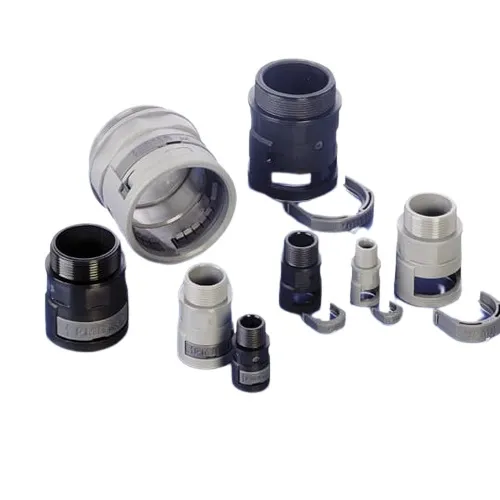 Polyamid 6 Kabelrohr Befestigung Flexible Befestigung PG36 36mm Schwarz