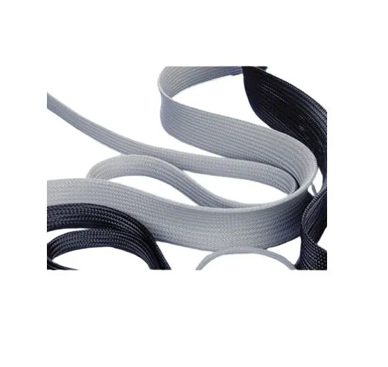 G.PX Kabelschlauch Schwarz Polyester, Länge 25m Umflochten