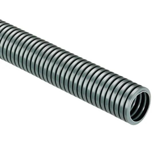 Leerrohr Nylon 6, Ø 12mm nom. flexibel, Grau