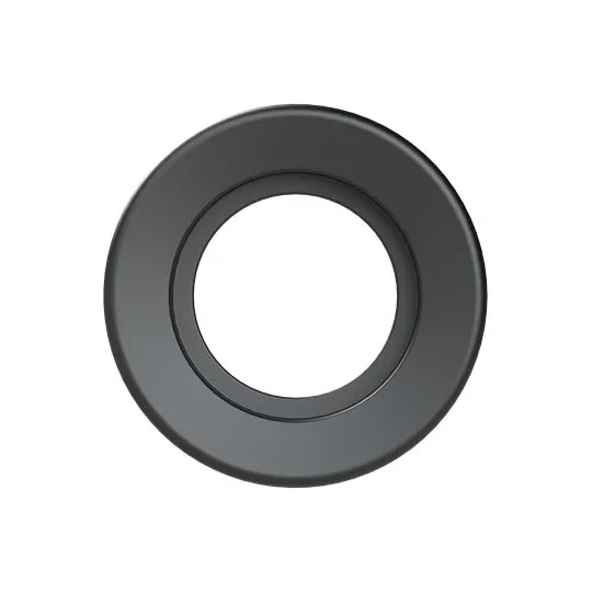 Nylon 6 Kabelrohr Befestigung Wasserstrahl-Brechring 17mm Schwarz