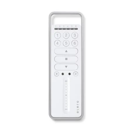 elero VarioCom Slide 6-Kanal Handsender mit Slidefunktion #284550002 (#284550001)