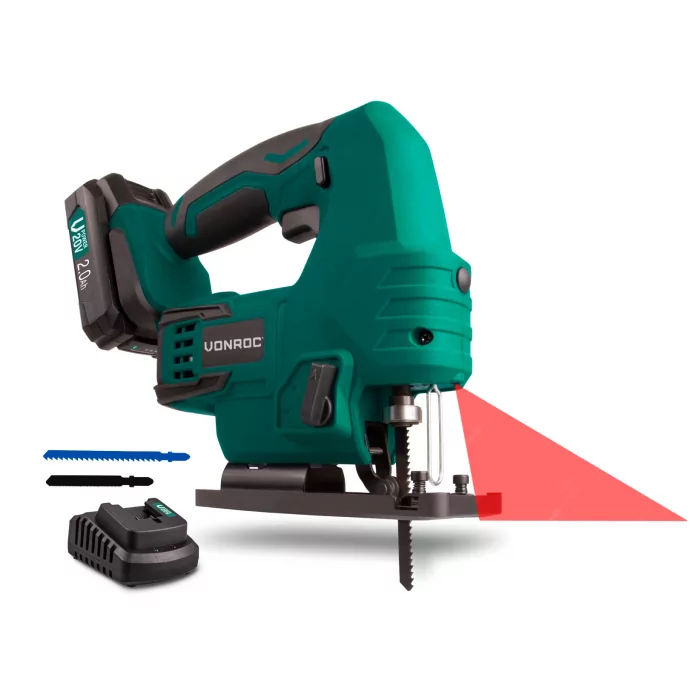 Stichsäge 20V - 2.0Ah | Mit Akku und Ladegerät