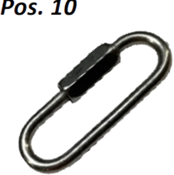 schraubbares Kettenglied Ø 4 mm