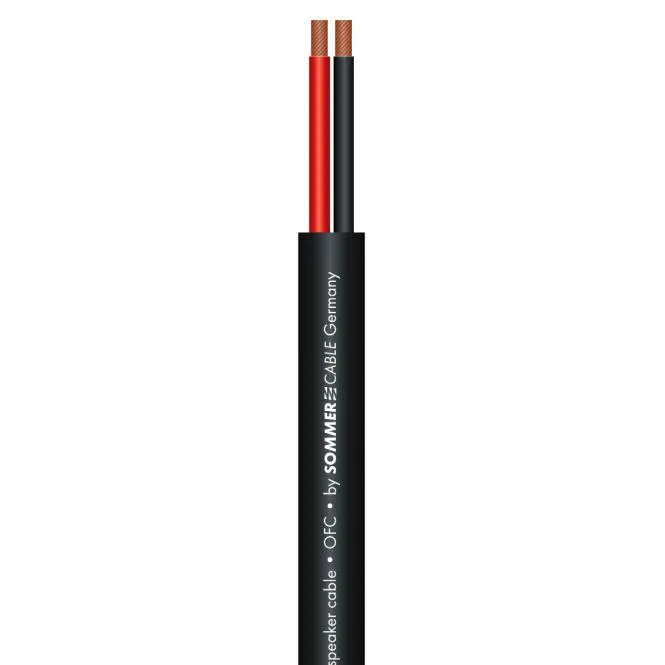 Sommer Cable MERIDIAN SP225 FRNC Lautsprecherkabel schwarz