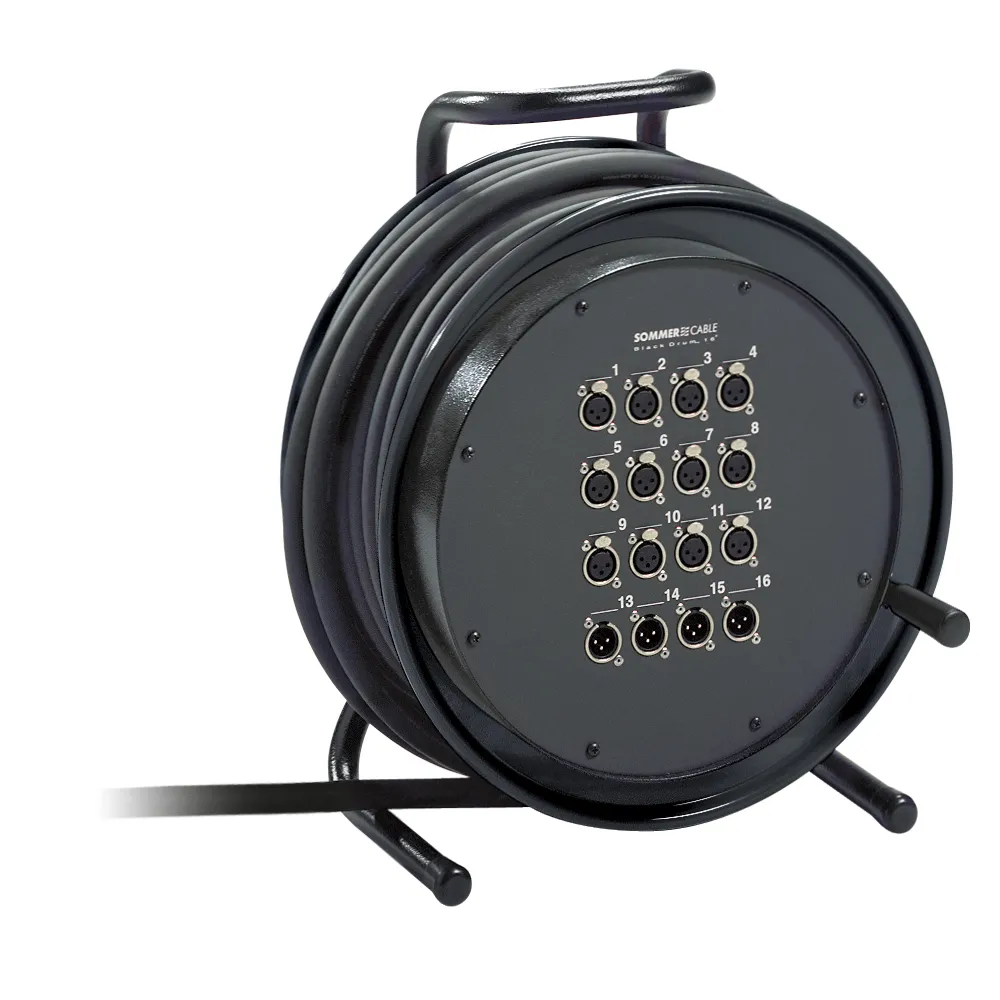 Sommer Cable Multicorekabel Transfer, schwarz, 50,00m