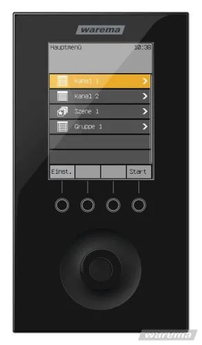 WAREMA Wisotronic 3-Kanal Steuerung #1002848 #1002849 #1002860 #1002861 #1002872 #1002873