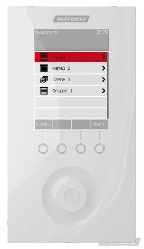 WAREMA Wisotronic 4-Kanal Steuerung #1002852 #1002853 #1002864 #1002865 #1002876 #1002877